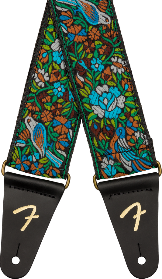 Fender Mosaic Jacquard Strap - Green
