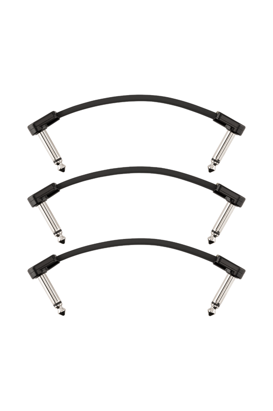 Fender Blockchain Patch Cable 4” 3-Pack