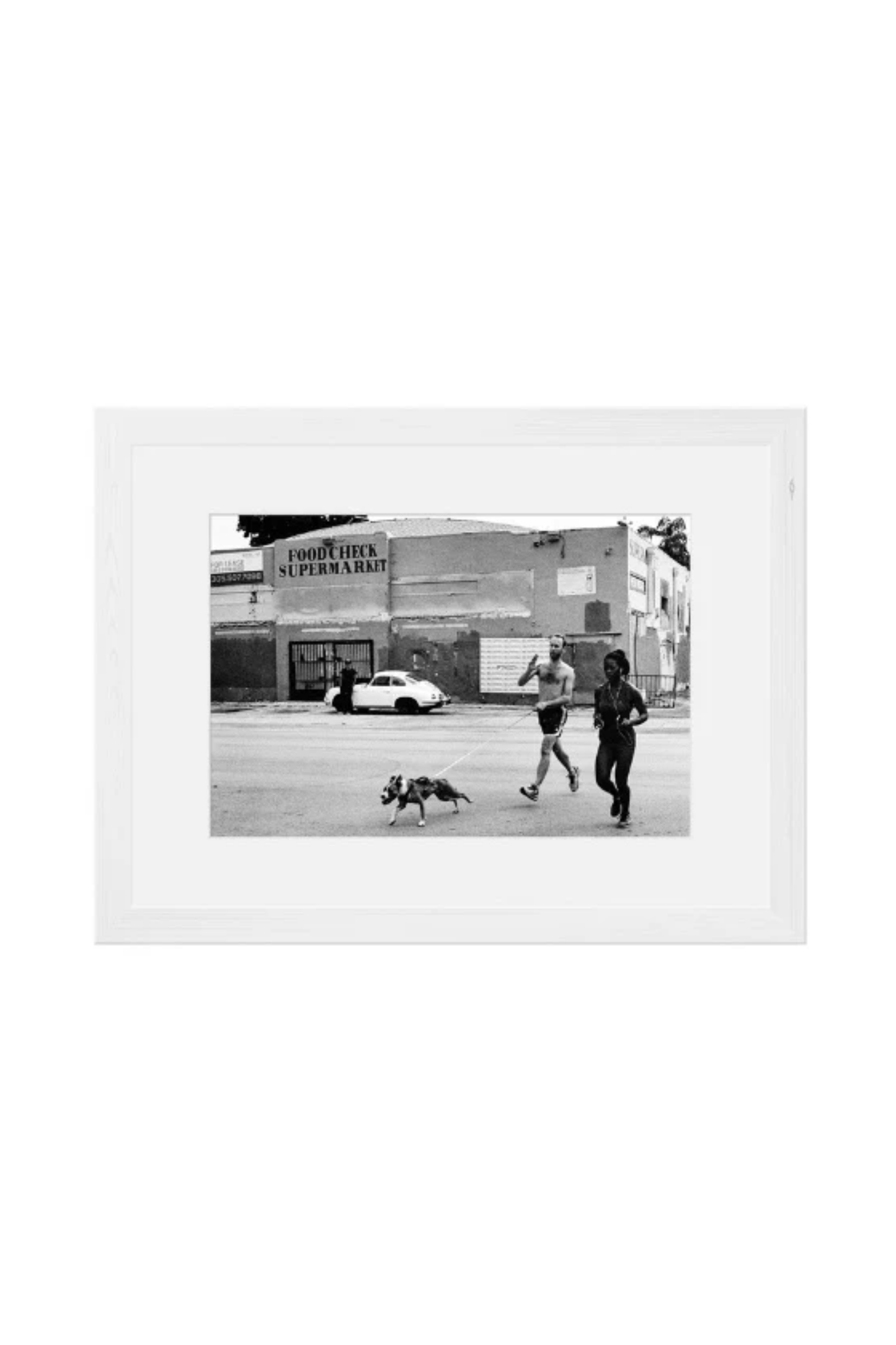Bart Kuykens "Food Check Supermarket" Framed Photograph