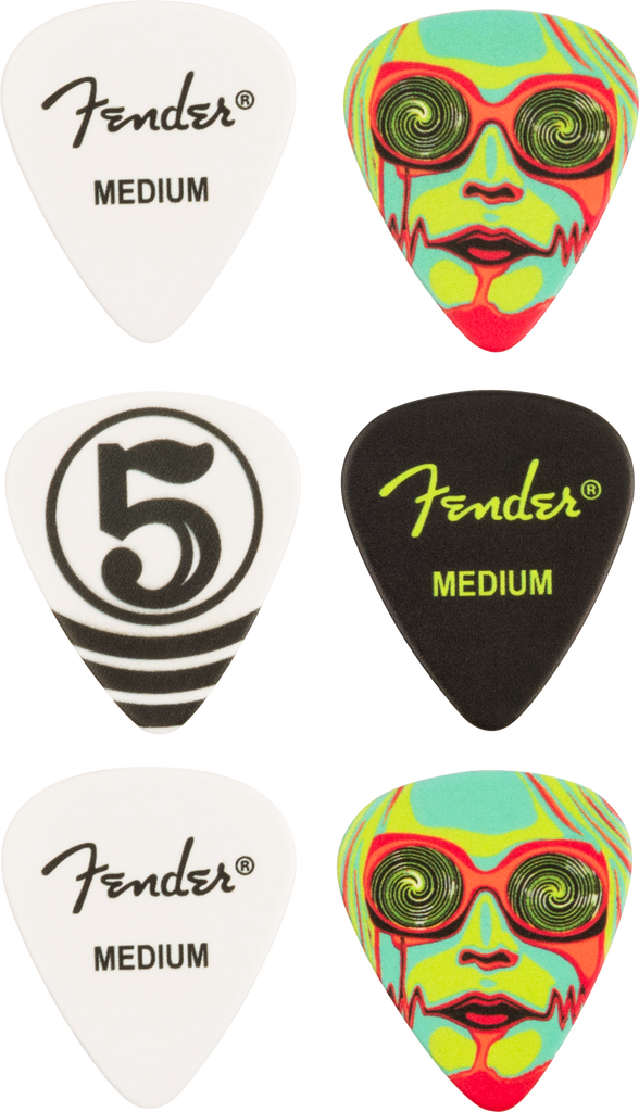 Fender John 5 351 Celluloid Picks (6)