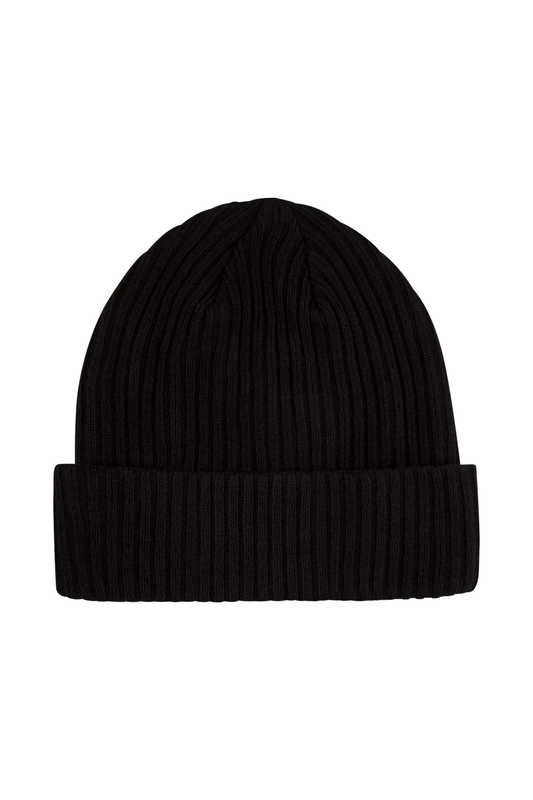 Fender Pick Patch Ribbed Beanie - Black