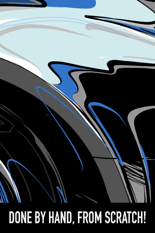 Marz Ink - Porsche Carrera 1980 (ACRYLIC/METAL)