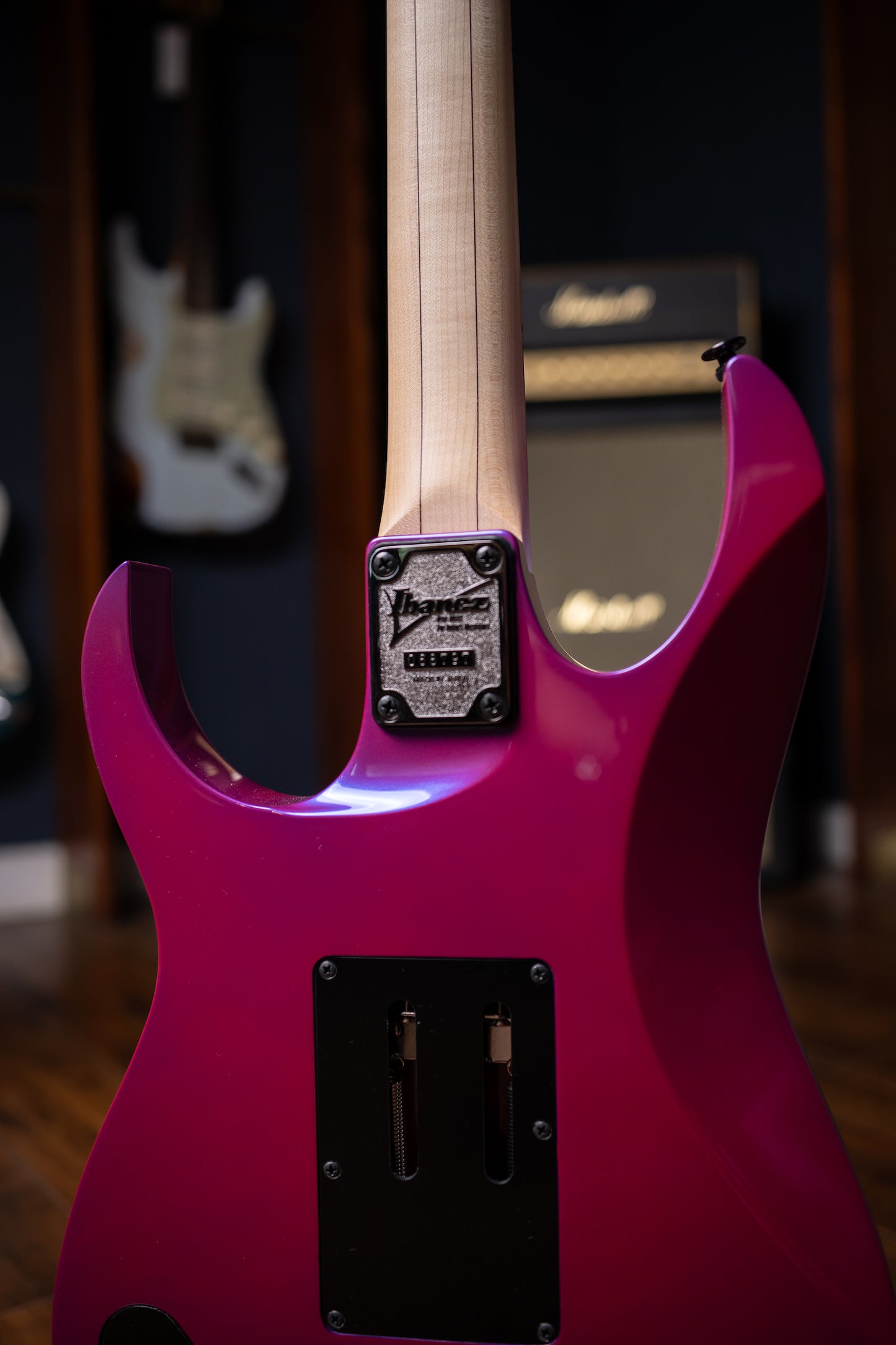 Ibanez Genesis Collection RG550 Electric Guitar - Purple Neon