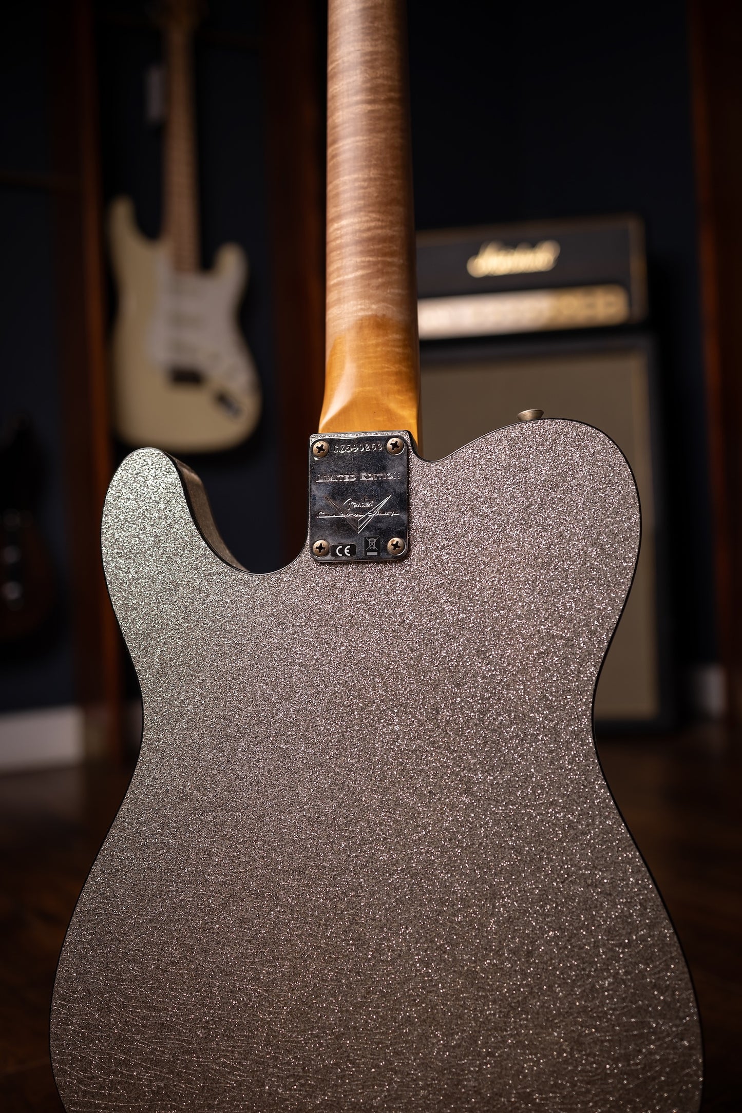 Fender Ltd. Ed. CuNiFe Telecaster Custom Journeyman Relic - Aged Silver Sparkle