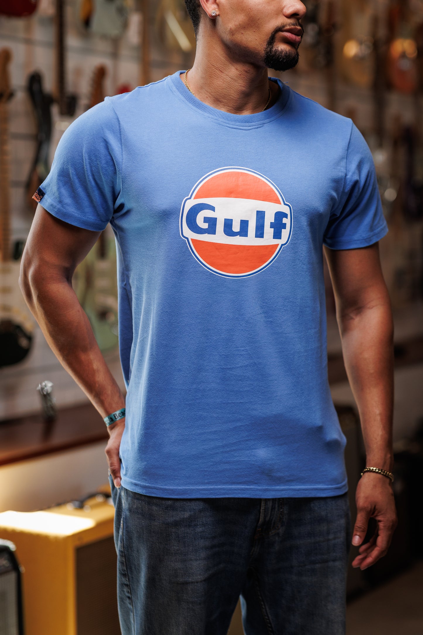 Classic Gulf T- Shirt - Cobalt