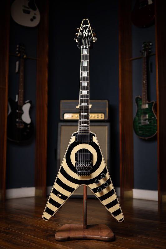 2007 Gibson Zakk Wylde Signature Flying V Electric Guitar - Bullseye
