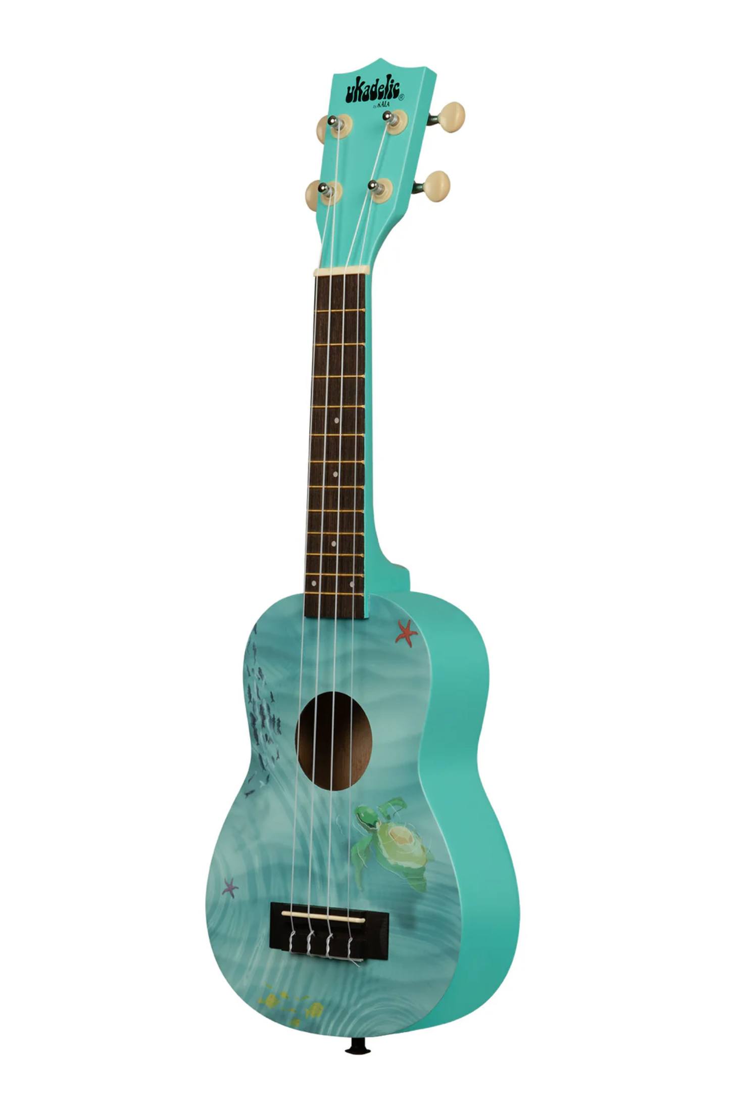 Kala Ukadelic Soprano Ukulele - Seascape