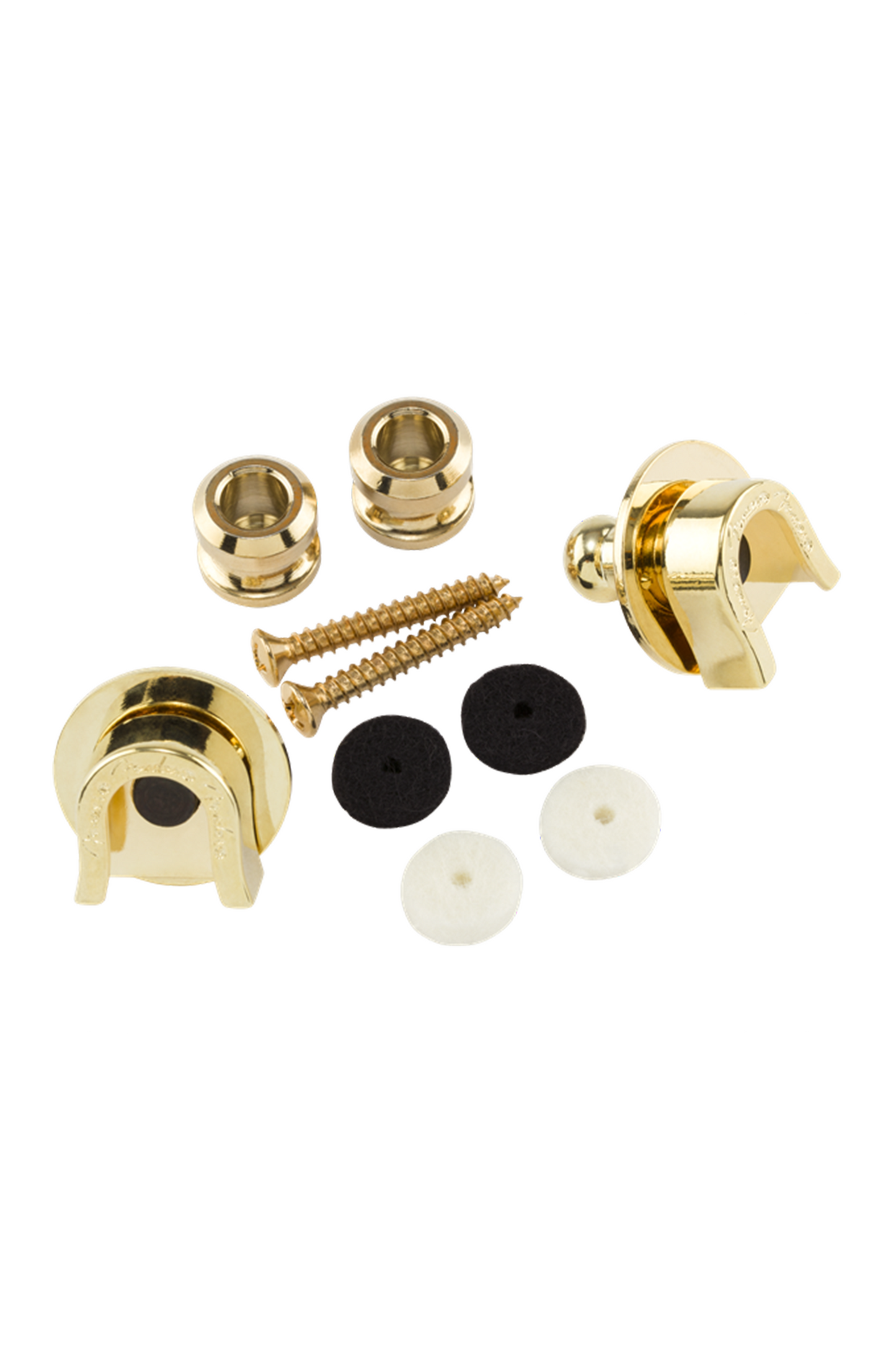 Fender Security Strap Locks Gold