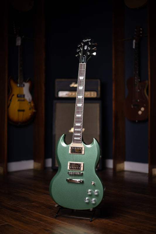 Epiphone SG Muse Electric Guitar - Wanderlust Green Metallic