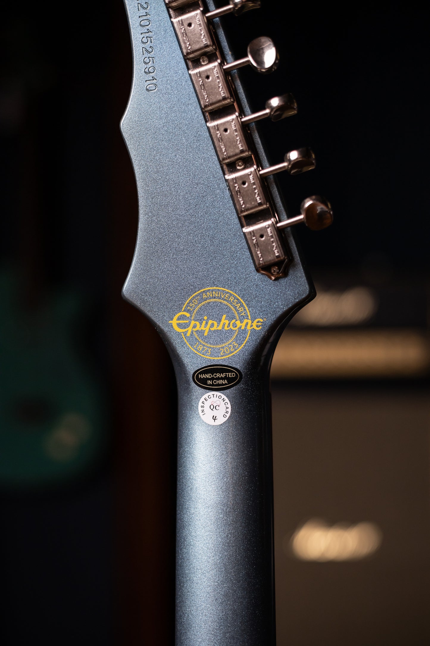 Epiphone 150th Anniversary Wilshire Electric Guitar - Pacific Blue