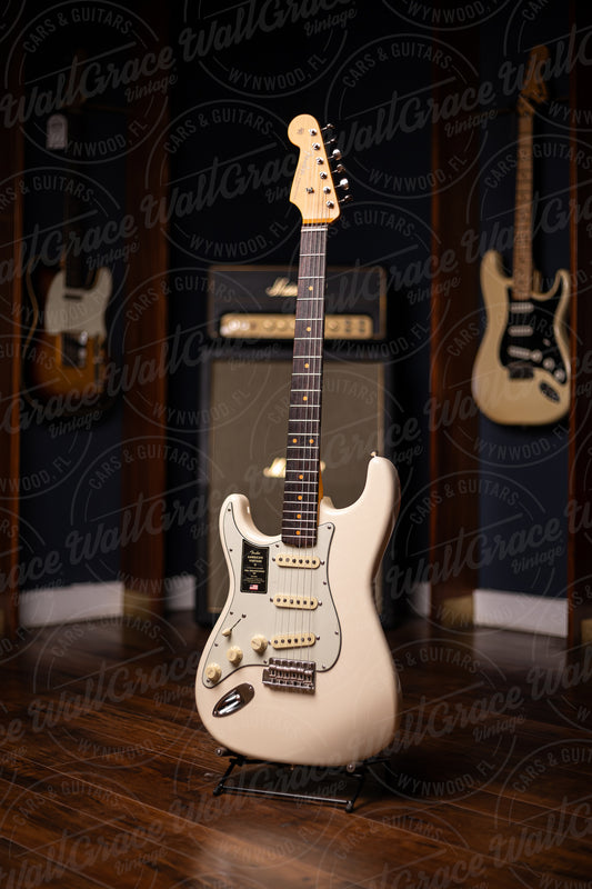 Fender American Vintage II 1961 Stratocaster® Left Handed Electric Guitar - Olympic White