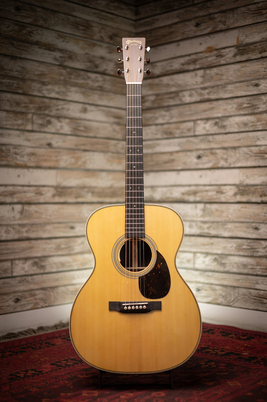 Martin OM-28E Standard L.R. Baggs Orchestra Model Acoustic-Electric Guitar - Natural