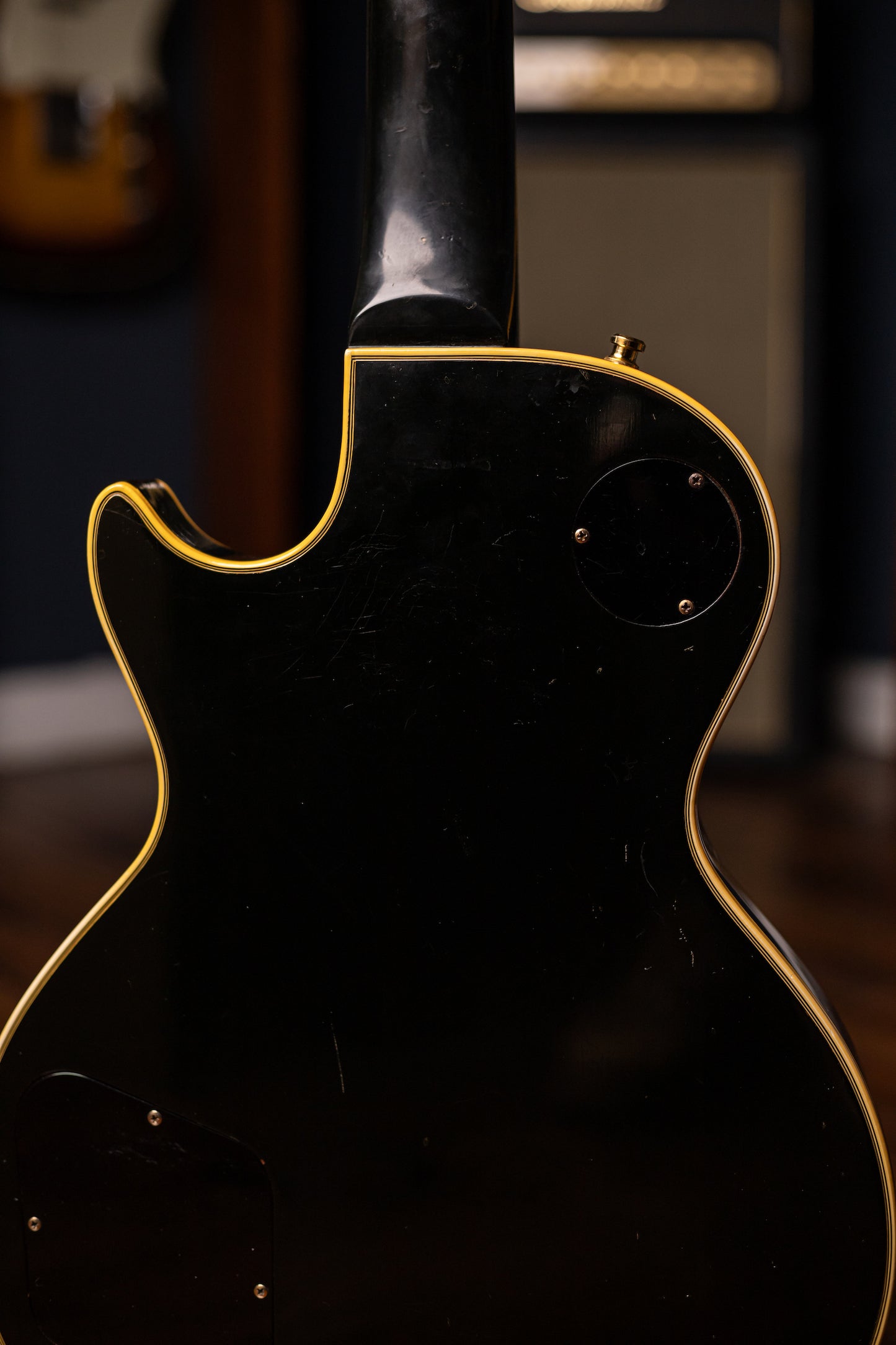 1969 Gibson Les Paul Custom Electric Guitar - Ebony