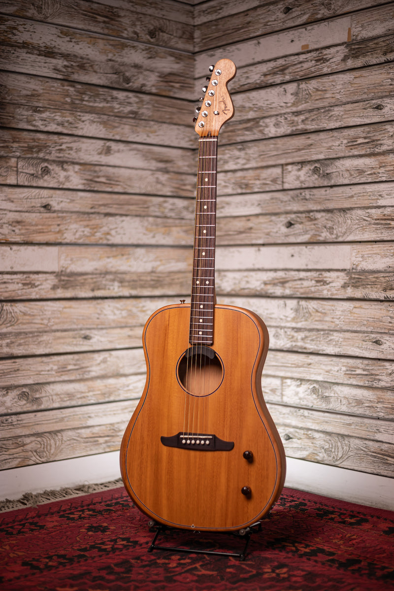 Mahogany Fender Highway Series Dreadnought Acoustic-Electric