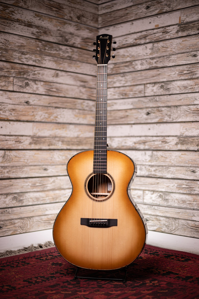 Bedell Revolution Orchestra Acoustic Guitar - Tanned Leather Burst