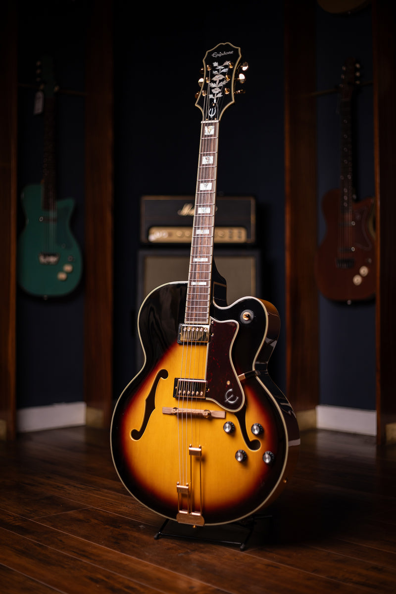 Epiphone Broadway Hollowbody Electric Guitar - Vintage Sunburst