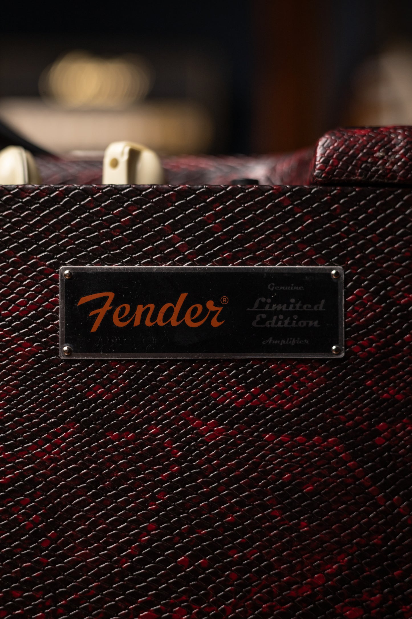 Fender Blues Junior IV Red Snakeskin Texas heat 120V