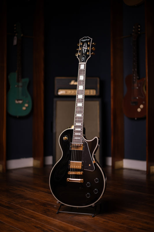 Epiphone Les Paul Custom Electric Guitar - Ebony