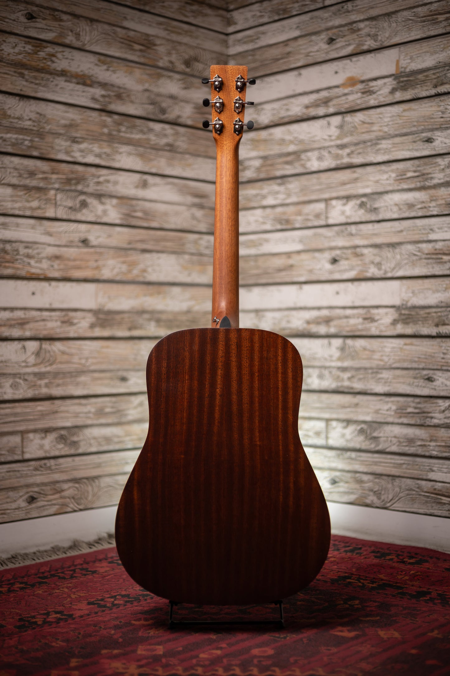 Martin D-10E Retro Sapele Acoustic Electric Guitar - Dark Mahogany