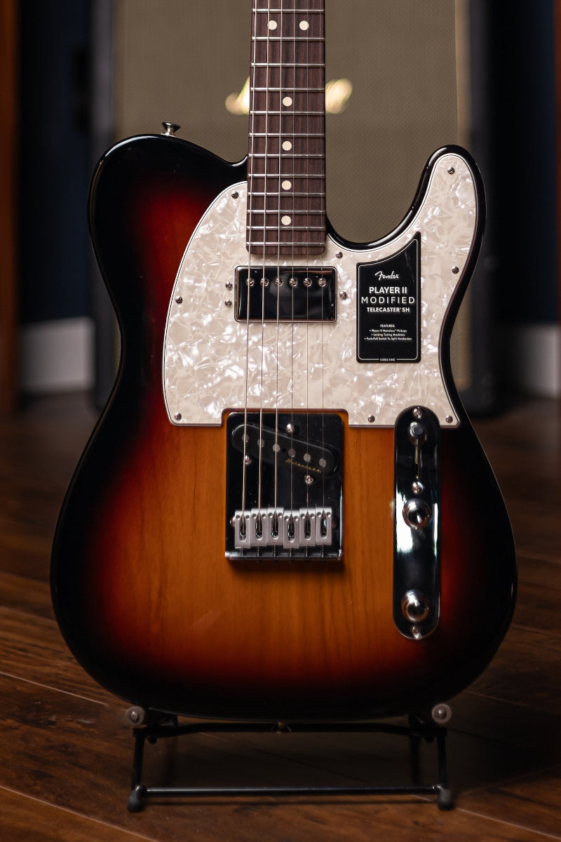 fender telecaster tobacco sunburst American Elite Rosewood Teles are known best for their snarl and snap and youll find plenty of both here thanks to the V Fender Player II Mod Telecaster