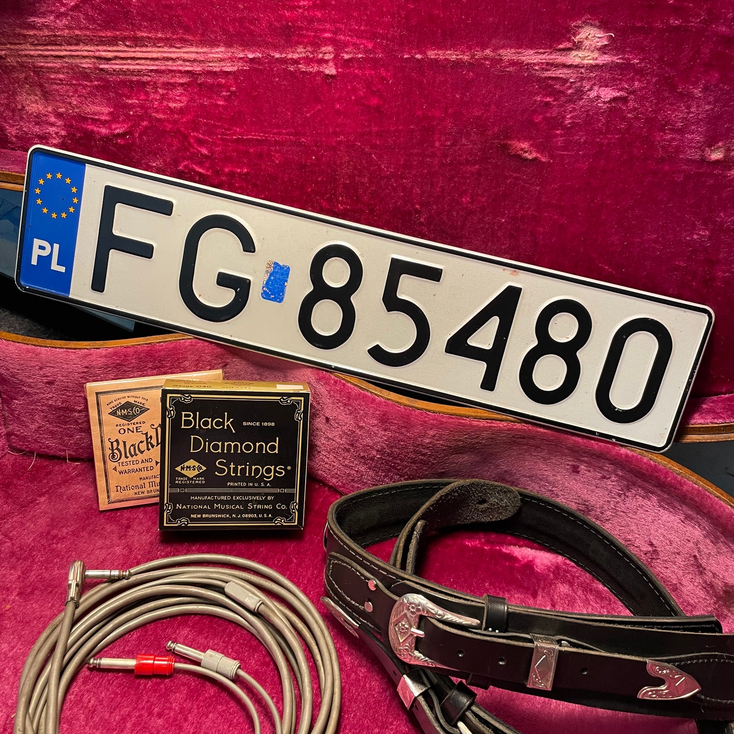 European License Plates