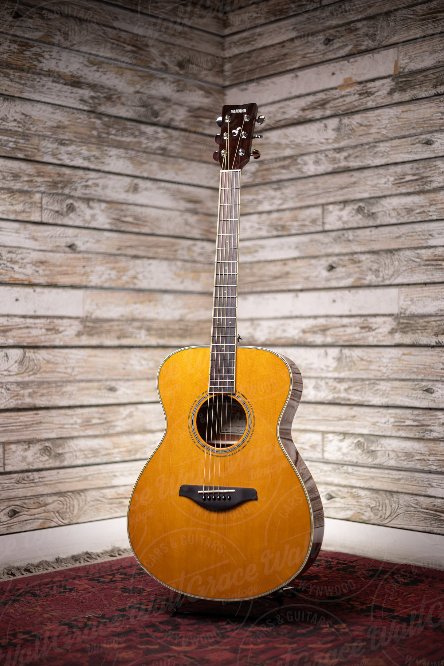 Yamaha FS-TA TransAcoustic Acoustic-Electric Concert Guitar - Vintage Tint
