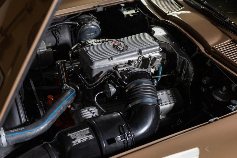 1963 Chevrolet Corvette Split Window Coupe Fuelie - Saddle Tan