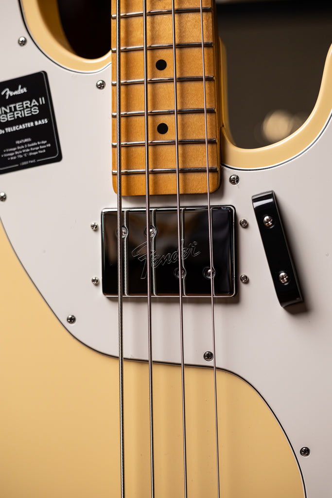 Fender Vintera II '70s Telecaster Bass Guitar - Vintage White