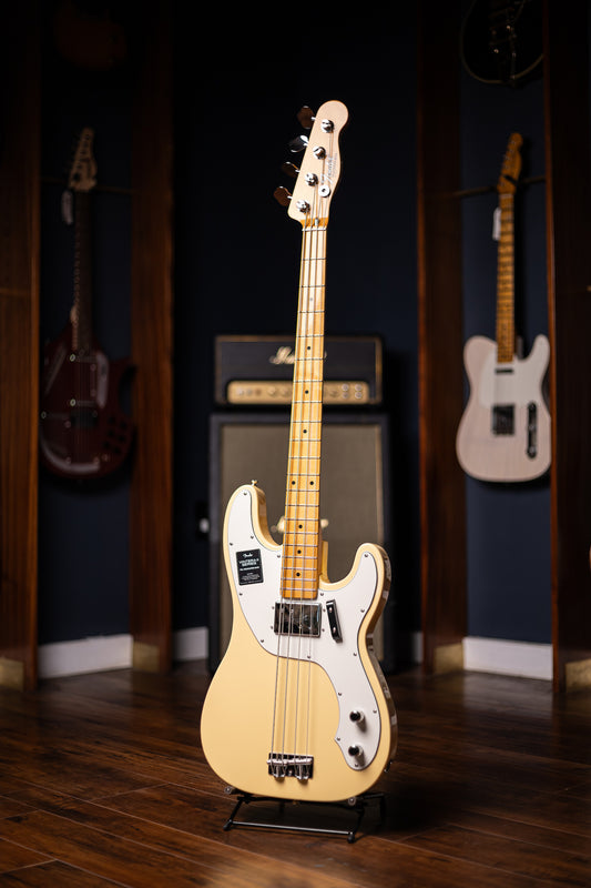 Fender Vintera II '70s Telecaster Bass Guitar - Vintage White