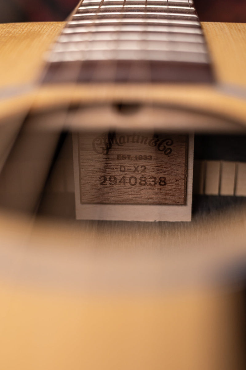 Martin 0-X2E Cocobolo Acoustic-Electric Guitar - Natural
