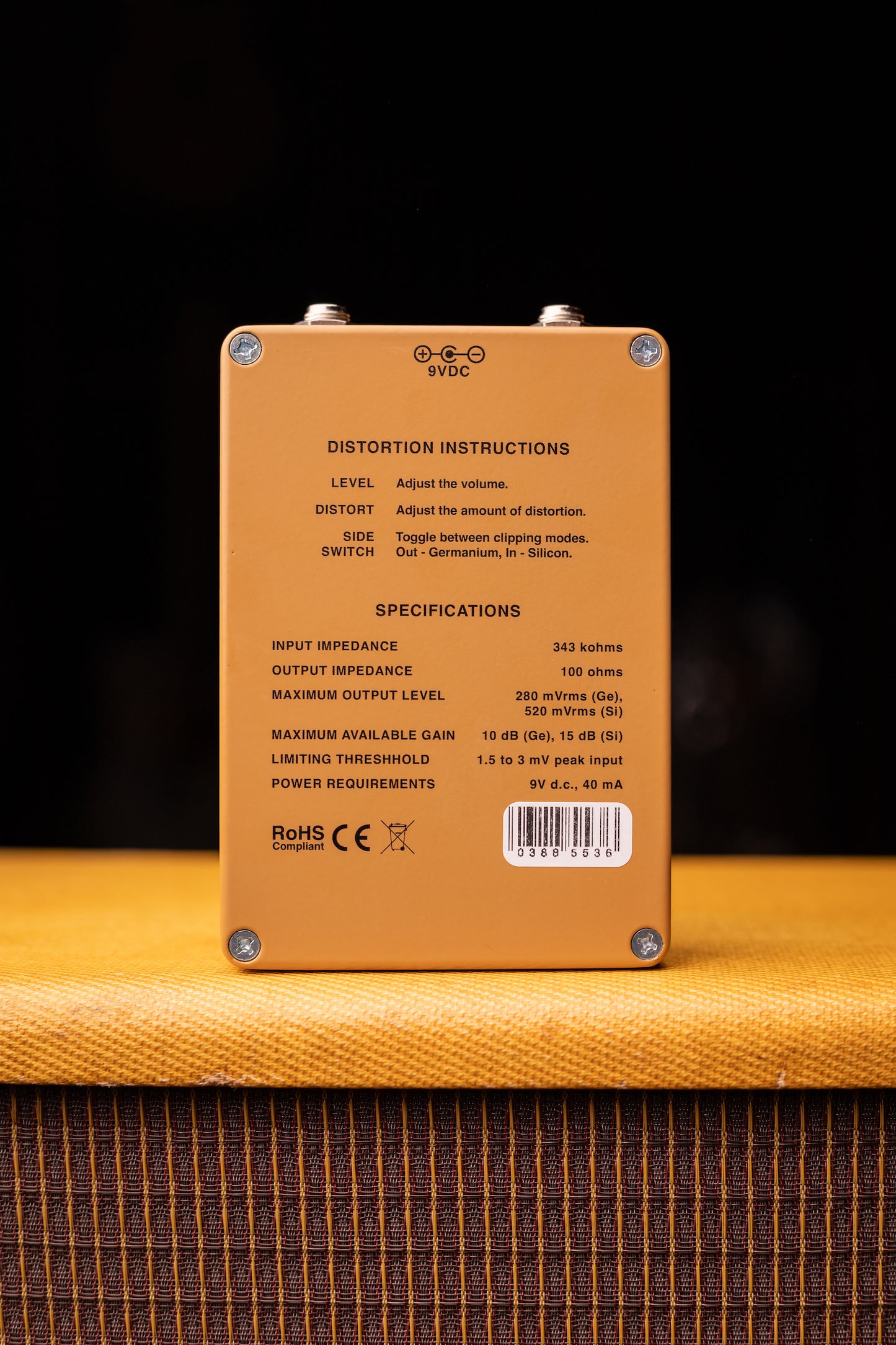 Ross Distortion Guitar Effects Pedal