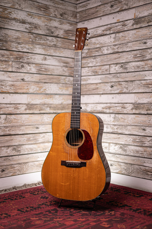 1949 Martin D-18 Acoustic Guitar - Natural