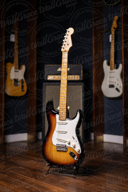 Fender American Custom Stratocaster Electric Guitar - Antique Burst