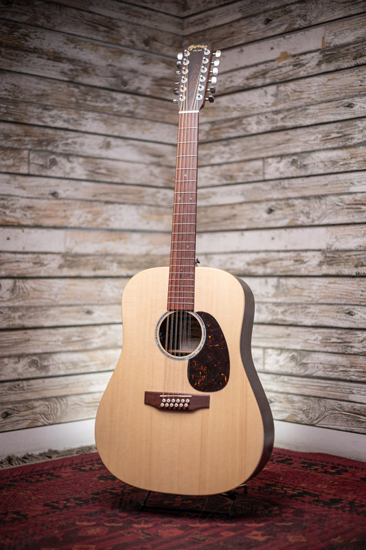 Martin D-X2E 12-String Acoustic-Electric Guitar - Brazilian Rosewood Pattern