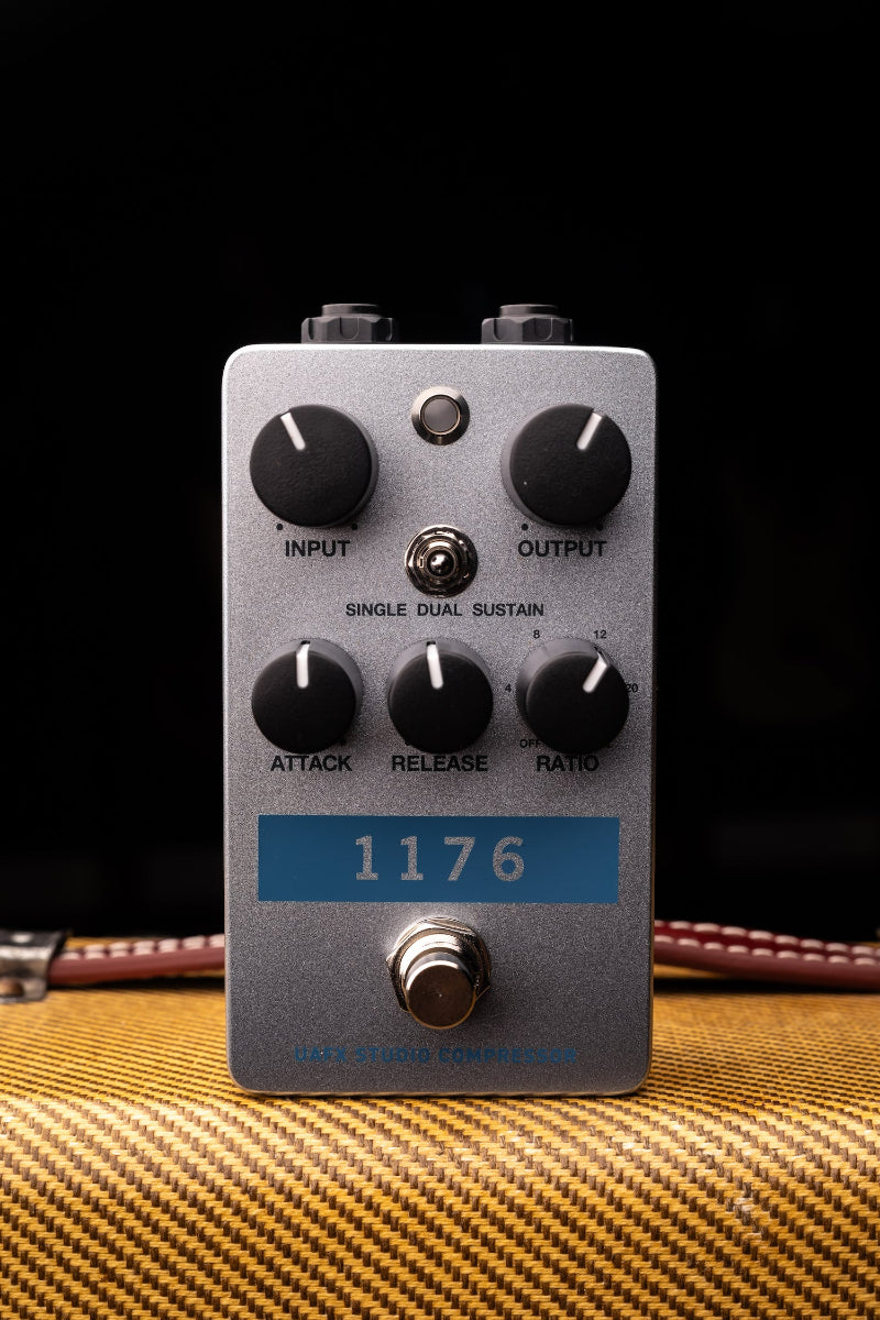 universal audio compressor pedal Universal Audio UAFX 1176 Studio Compressor Pedal