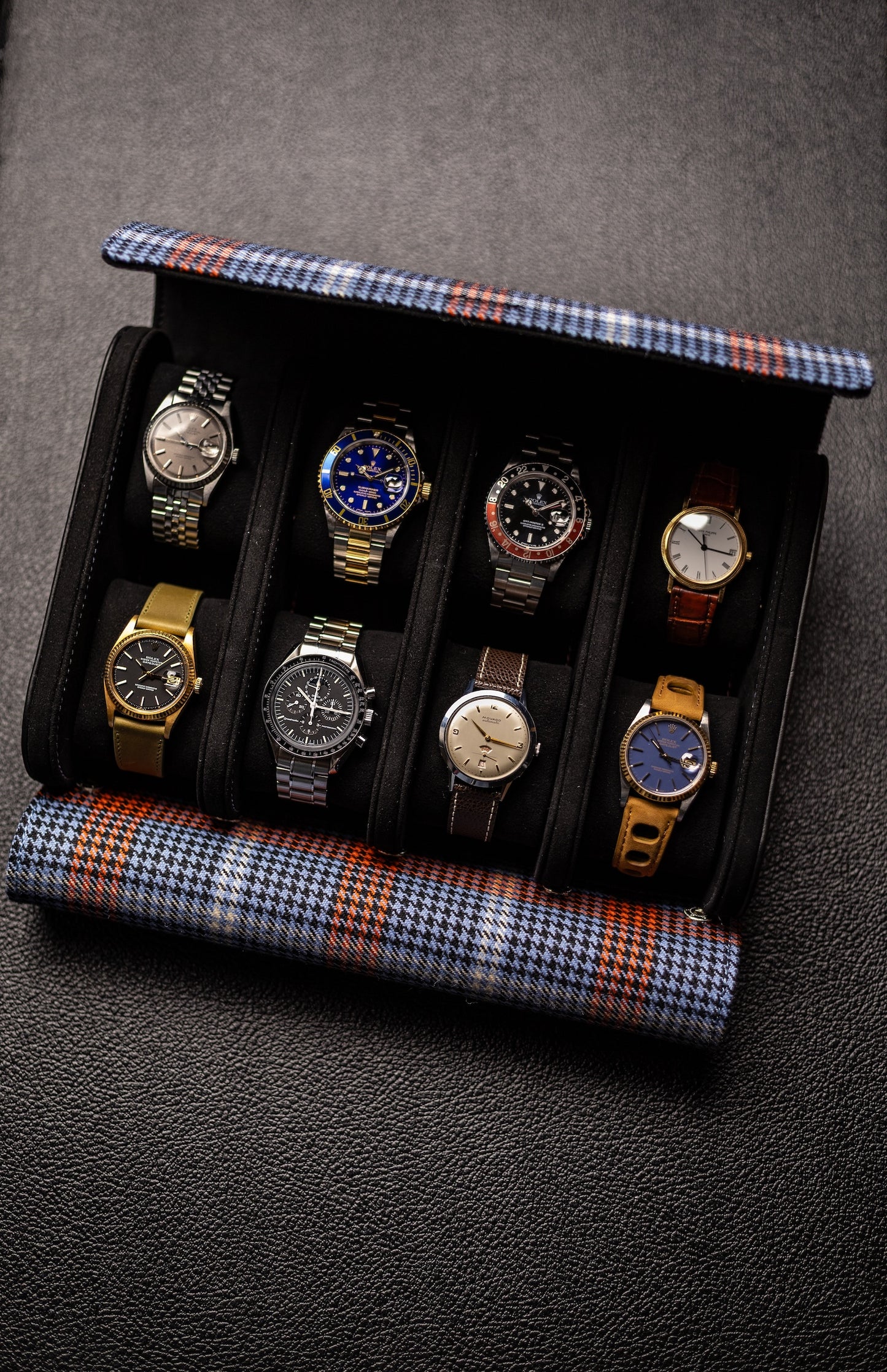 KRUK Gulf Blue 8-Watch Case