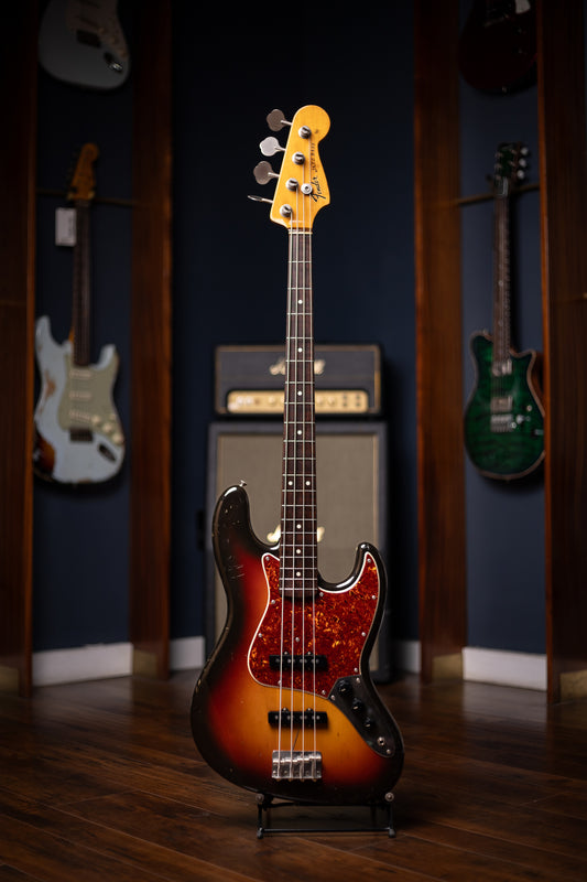 1982 Fender JB-62 Jazz Bass MIJ - Sunburst