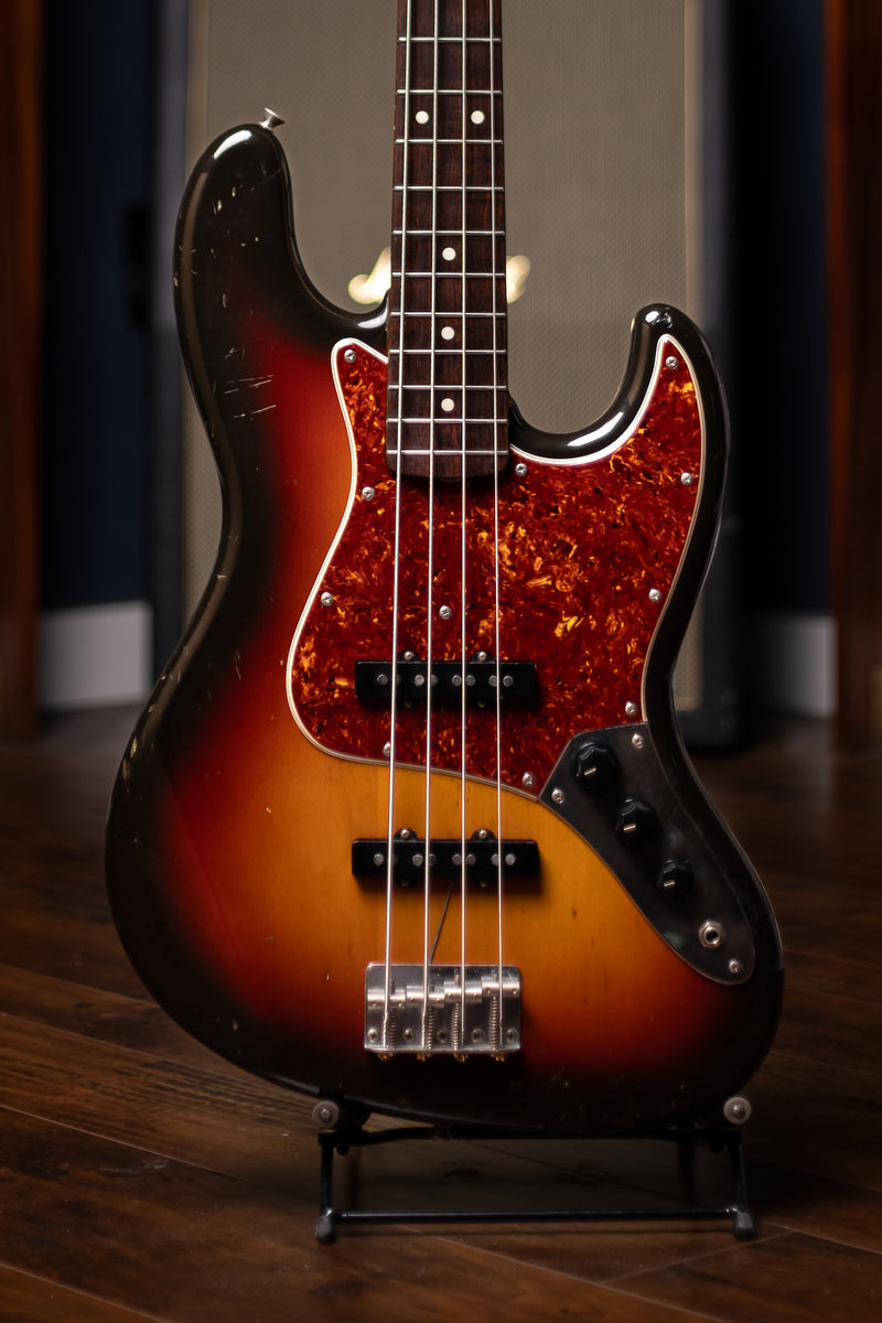 【miyazaki1985】fender jazz bass 1982 Fender JB-62 Jazz Bass MIJ - Sunburst – Walt Grace Vintage