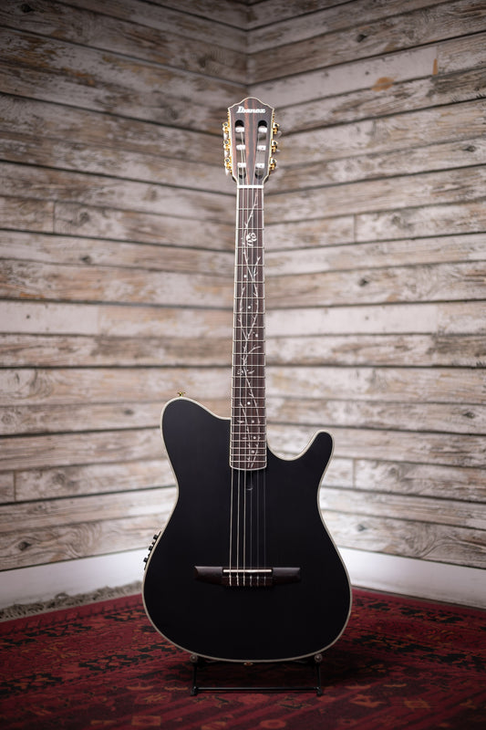 Ibanez TOD10N Tim Henson Signature Nylon-string Acoustic-Electric Guitar - Black