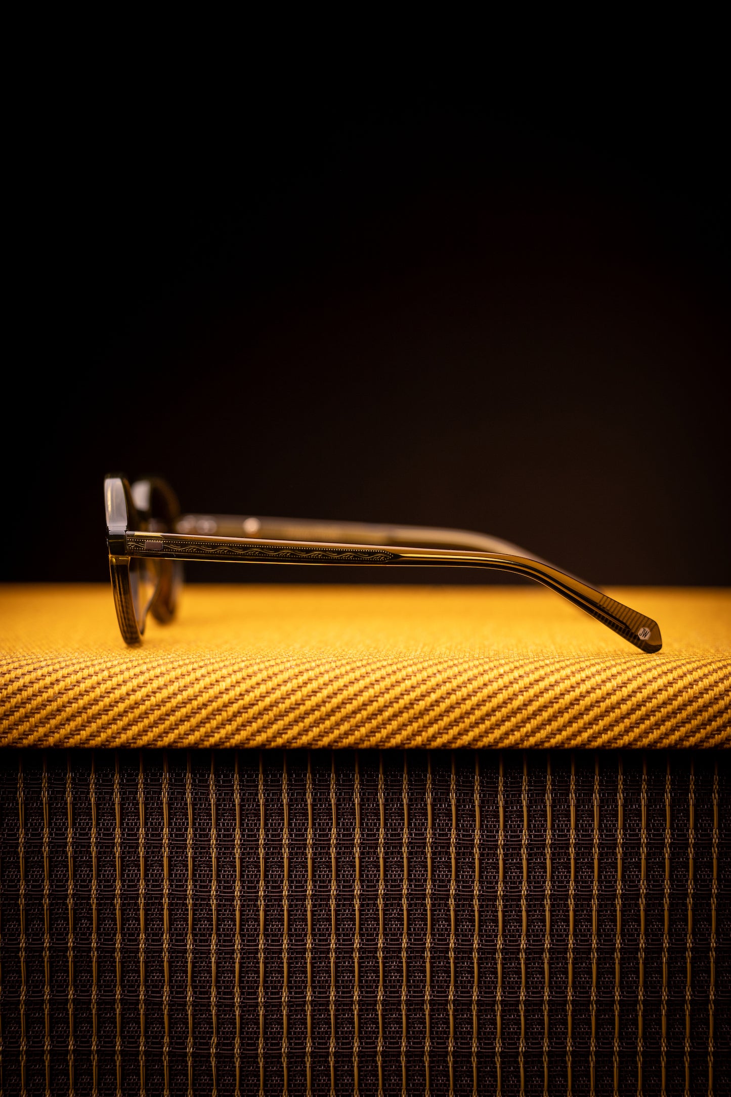 Johann Wolff Sunglasses - Gatsby in Army w/ Brown Polarized Lenses