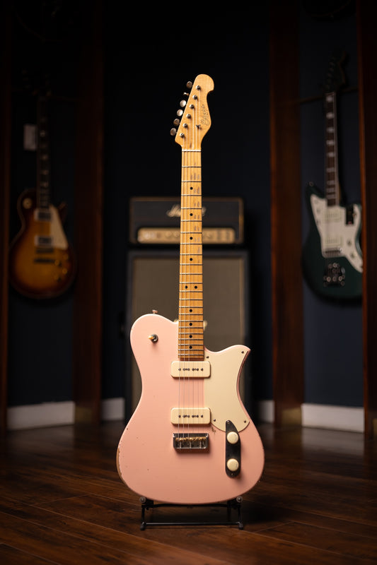 Starr Guitars Tomcat Electric Guitar - Shell Pink