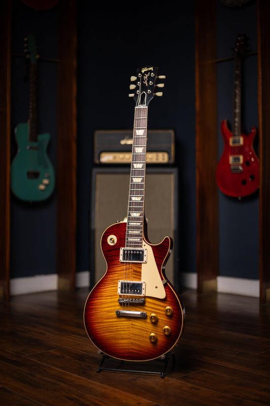 2019 Gibson 1959 Les Paul Reissue 60th Anniversary Gold Book Electric Guitar - Heritage Burst
