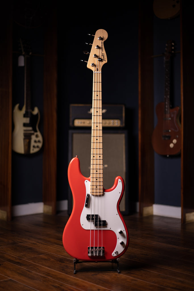 Fender Made in Japan Limited International Color Precision Bass - Morocco Red