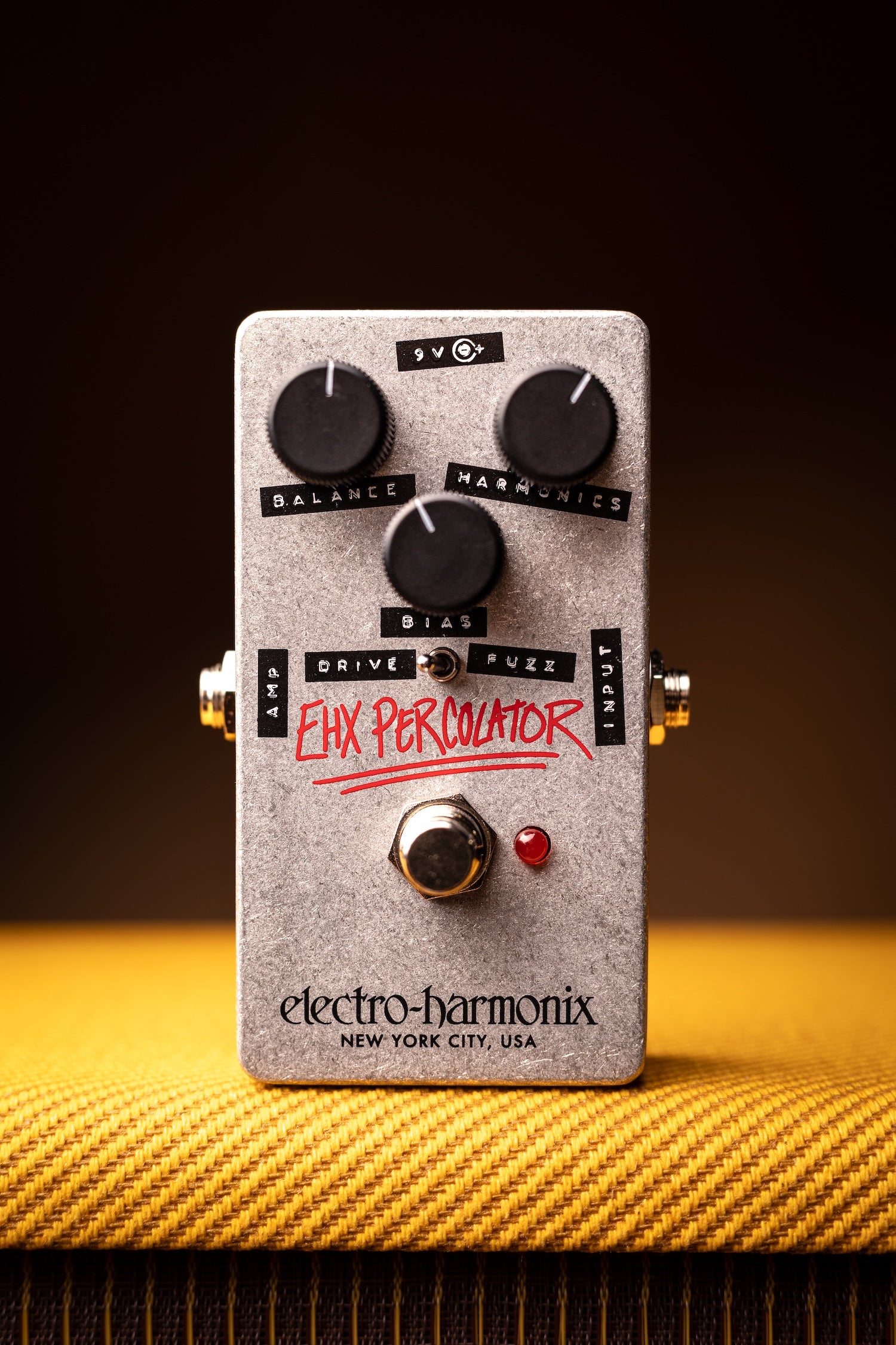 Electro Harmonix Percolator Harmonic Saturator Fuzz Pedal