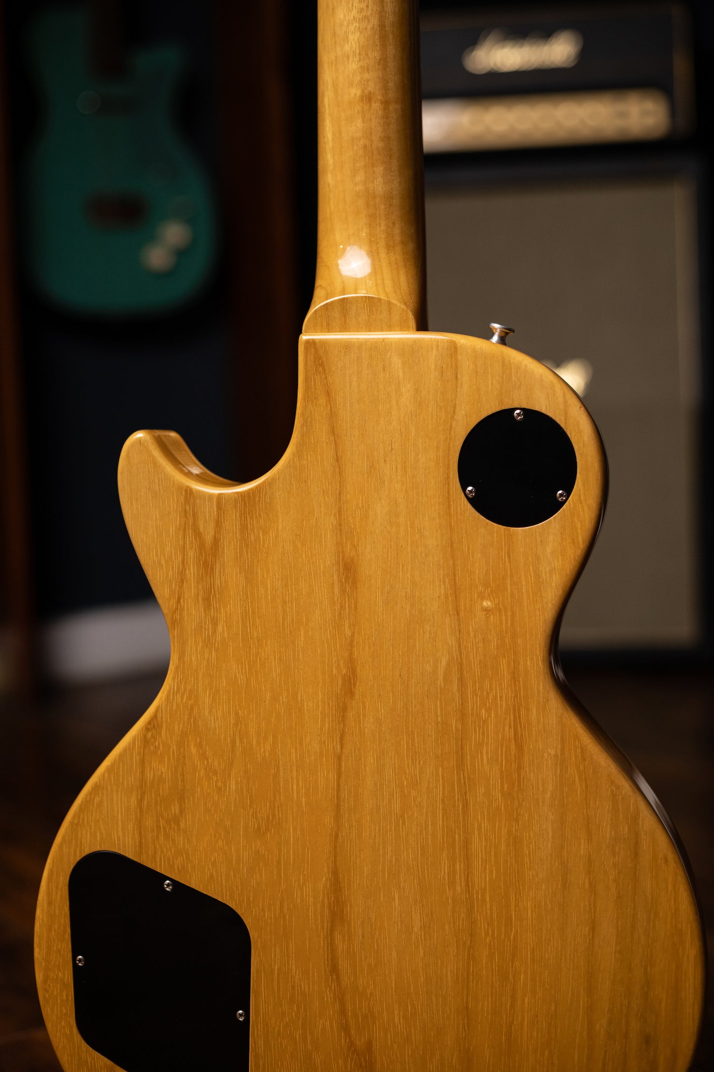 2008 Gibson Custom Shop 1959 Les Paul Reissue Korina Quilt Maple Top Electric Guitar - Natural