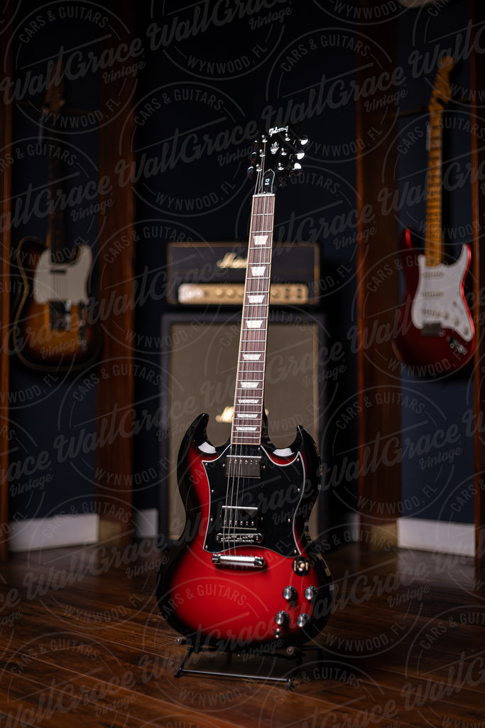 Gibson SG Standard Classic Electric Guitar - Cardinal Red Burst