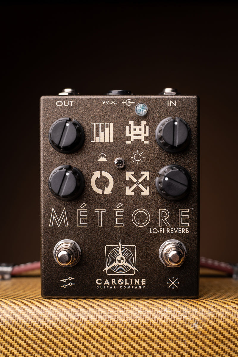 Caroline Guitar Company Météore Lo-fi Reverb Pedal – Walt Grace Vintage