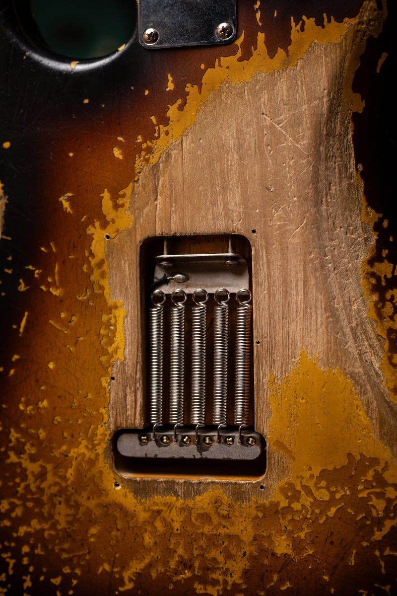 2021 Fender Custom Shop Mike McCready 1960 Signature Stratocaster Masterbuilt / Van Trigt / 60 Made Electric Guitar - Sunburst Relic