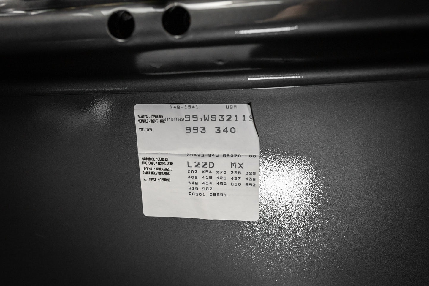 1998 Porsche 911 Carrera S Slate Grey Metallic