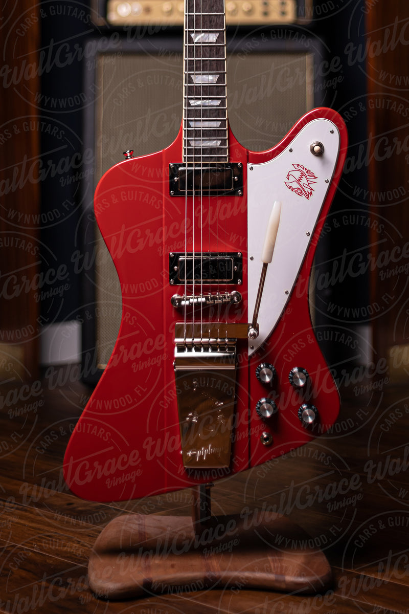 Epiphone 1963 Firebird V Electric Guitar - Ember Red – Walt Grace 